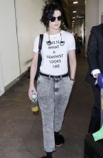 JAIMIE ALXANDER at Los Angeles International Airport 12/16/2017