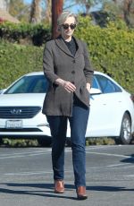 JANE LYNCH Out Shopping in Hollywood 12/27/2017