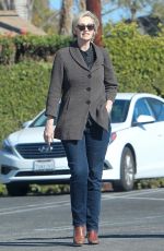 JANE LYNCH Out Shopping in Hollywood 12/27/2017