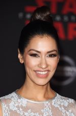 JANINA GAVANKAR at Star Wars: The Last Jedi Premiere in Los Angeles 12/09/2017