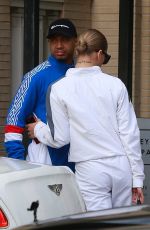 JASMINE SANDERS and Terrence J Out Shopping in Beverly Hills 12/24/2017