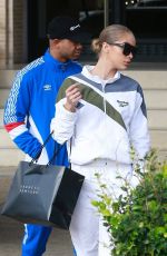 JASMINE SANDERS and Terrence J Out Shopping in Beverly Hills 12/24/2017