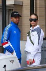 JASMINE SANDERS and Terrence J Out Shopping in Beverly Hills 12/24/2017