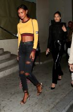 JASMINE TOOKES and SHANINA SHAIK Night Out in West Hollywood 12/22/2017