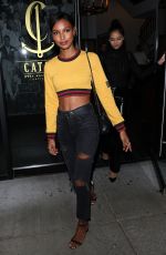 JASMINE TOOKES and SHANINA SHAIK Night Out in West Hollywood 12/22/2017