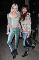 JASMINE WALTZ at Nice Guy in West Hollywood 12/12/2017