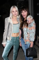 JASMINE WALTZ at Nice Guy in West Hollywood 12/12/2017