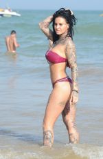 JEMMA LUCY in Bikini on the Beach in Gran Canaria 12/30/2017