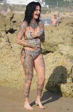 JEMMA LUCY in Swimsuit on Holiday in Gran Canaria 12/24/2017