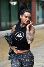 JEMMA LUCY Leaves a Gym in Manchester 12/23/2017