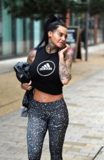 JEMMA LUCY Leaves a Gym in Manchester 12/23/2017