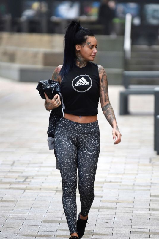 JEMMA LUCY Leaves a Gym in Manchester 12/23/2017