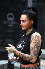JEMMA LUCY Leaves a Gym in Manchester 12/23/2017