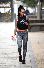JEMMA LUCY Leaves a Gym in Manchester 12/23/2017