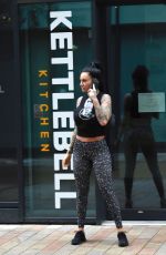 JEMMA LUCY Leaves a Gym in Manchester 12/23/2017