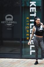 JEMMA LUCY Leaves a Gym in Manchester 12/23/2017