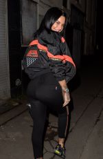 JEMMA LUCY Leaves Bem Brazil in Manchester 12/09/2017