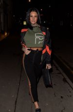 JEMMA LUCY Leaves Bem Brazil in Manchester 12/09/2017