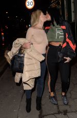 JEMMA LUCY Leaves Bem Brazil in Manchester 12/09/2017