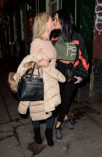 JEMMA LUCY Leaves Bem Brazil in Manchester 12/09/2017