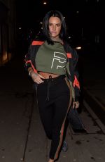 JEMMA LUCY Leaves Bem Brazil in Manchester 12/09/2017