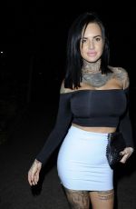 JEMMA LUCY Night Out in Manchester 12/22/2017