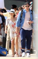 JENNA DEWAN and Channing Tatum Arrives at Airport in Cabo San Lucas 12/01/2017