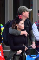 JENNA DEWAN Out at Disneyland in Anaheim 12/28/2017