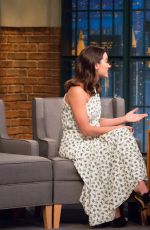 JENNA LOUISE COLEMAN at Late Night with Seth Myers in New York 12/12/2017