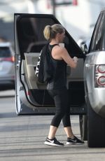 JENNIE GARTH Leaves a Gym in Los Angeles 12/26/2017