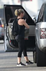 JENNIE GARTH Leaves a Gym in Los Angeles 12/26/2017