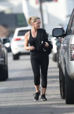 JENNIE GARTH Leaves a Gym in Los Angeles 12/26/2017