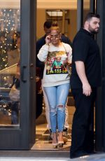 JENNIFEER LOPEZ and Alex Rodreguez Shopping in Miami 12/23/2017