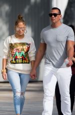 JENNIFEER LOPEZ and Alex Rodreguez Shopping in Miami 12/23/2017