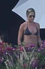 JENNIFER ANISTON in Bikini at a Pool in Cabo San Lucas 12/30/2017
