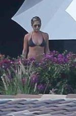 JENNIFER ANISTON in Bikini at a Pool in Cabo San Lucas 12/30/2017