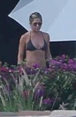 JENNIFER ANISTON in Bikini at a Pool in Cabo San Lucas 12/30/2017