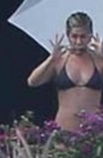 JENNIFER ANISTON in Bikini at a Pool in Cabo San Lucas 12/30/2017