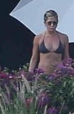 JENNIFER ANISTON in Bikini at a Pool in Cabo San Lucas 12/30/2017