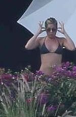 JENNIFER ANISTON in Bikini at a Pool in Cabo San Lucas 12/30/2017