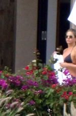 JENNIFER ANISTON in Bikini on Vacation in Los Cabos 12/29/2017