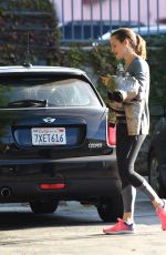 JENNIFER GARNER Arrives at a Gym in Brentwood 12/02/2017