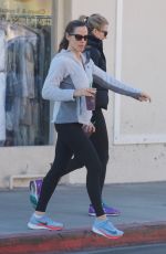 JENNIFER GARNER Heading to a Gym in Brentwood 12/18/2017