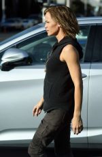 JENNIFER GARNER on the Set of Peppermint in Los Angeles 11/30/2017