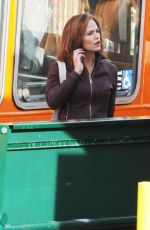 JENNIFER GARNER on the Set of Peppermint in Los Angeles 11/30/2017