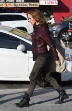 JENNIFER GARNER on the Set of Peppermint in Los Angeles 11/30/2017