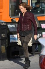 JENNIFER GARNER on the Set of Peppermint in Los Angeles 11/30/2017