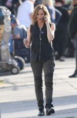 JENNIFER GARNER on the Set of Peppermint in Los Angeles 11/30/2017