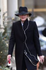 JENNIFER LARENCE Out Walks Her Dog in New York 12/18/2017