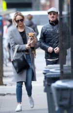 JENNIFER LAWRENCE and Darren Aronofsky Out in New York 12/20/2017